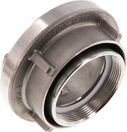 75-B (89 mm) Stainless Steel Storz Coupling G 2 1/2'' Female Thread Rotatable