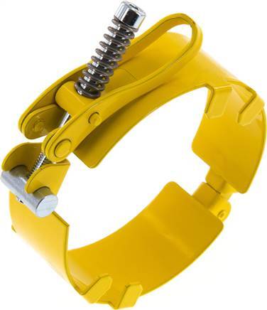 Abrazadera de seguridad para acoplamientos Storz 52-C