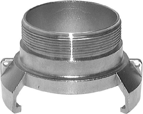 Guillemin DN 50 Stainless Steel Coupling G 2'' Male Threads Without Lock