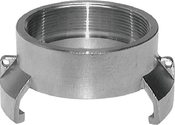 Guillemin DN 50 Stainless Steel Coupling G 2'' Female Threads Without Lock