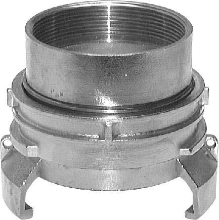 Guillemin DN 65 Edelstahl-Kupplung G 2 1/2'' Innengewinde mit Verschluss