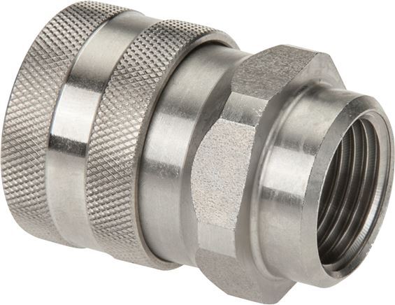 Stainless Steel DN 12 Coupling For Spray Gun Socket G 3/8 inch Male Threads