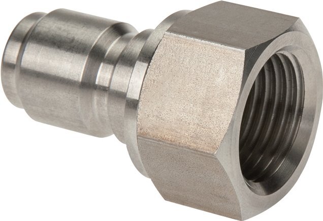 Coupleur DN 12 en acier inoxydable pour pistolet de pulvérisation Bouchon G 3/8 pouce filetage mâle