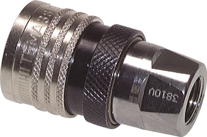 Raccord en laiton DN 10 pour machine à laver Prise G 3/8 pouce filetage mâle double obturation