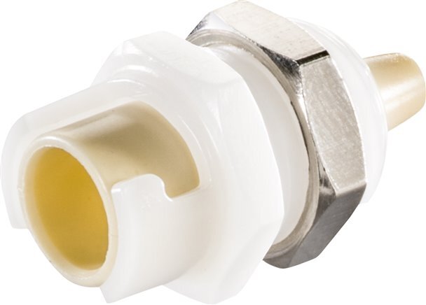 PP DN 1.6 Linktech Coupling Socket 1.6 mm Hose Pillar Bulkhead 10 Series