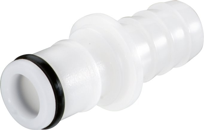 POM DN 6.4 Linktech Kupplungsstecker 7.9 mm Schlauchsäule Serie 50