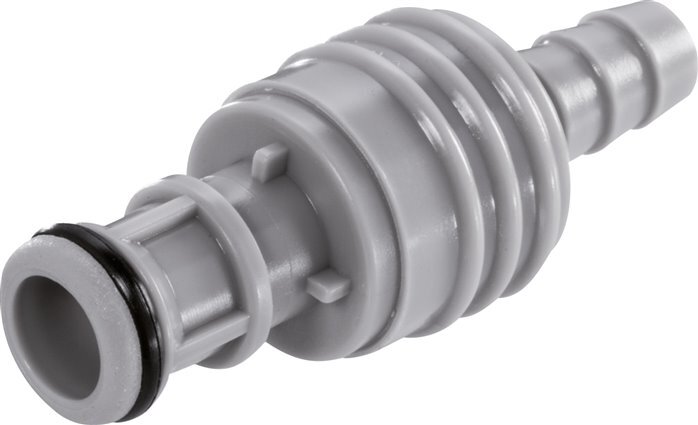 PP DN 6.4 Linktech Kupplungsstecker 6.4 mm Schlauchsäule Serie 50