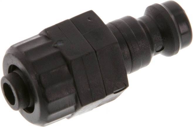 POM DN 5 Coupling Plug 6x8 mm Union Nut