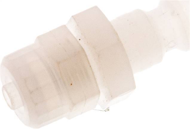 PVDF DN 5 Coupling Plug 4x6 mm Union Nut