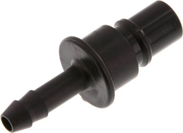 POM DN 7.2 Kupplungsstecker 6 mm Schlauchpfeiler