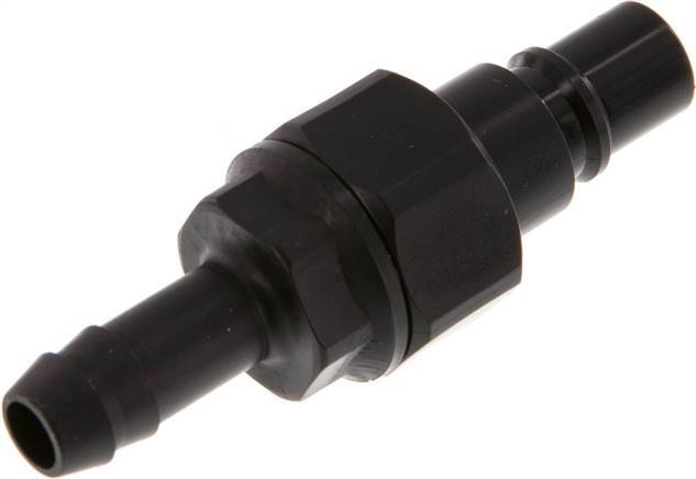 POM DN 7.2 Coupling Plug 9 mm Hose Pillar Double Shut-Off