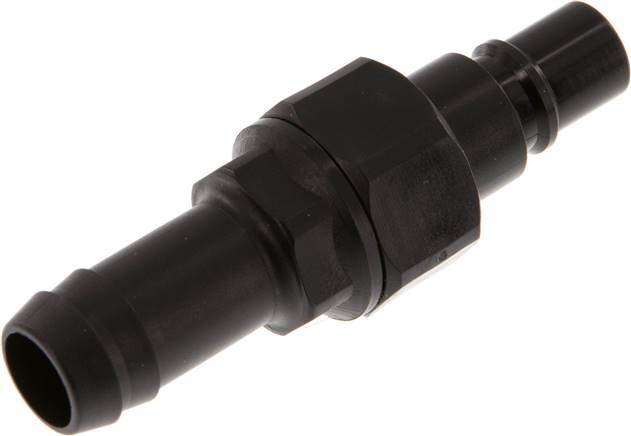 POM DN 7.2 Coupling Plug 13 mm Hose Pillar Double Shut-Off