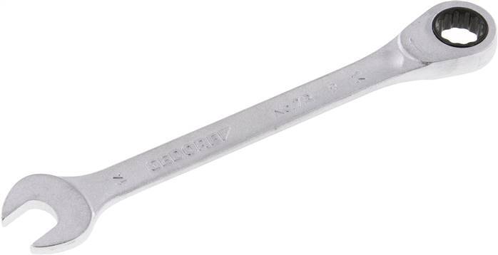 14mm Gedore Open End Wrench With Ratchet End