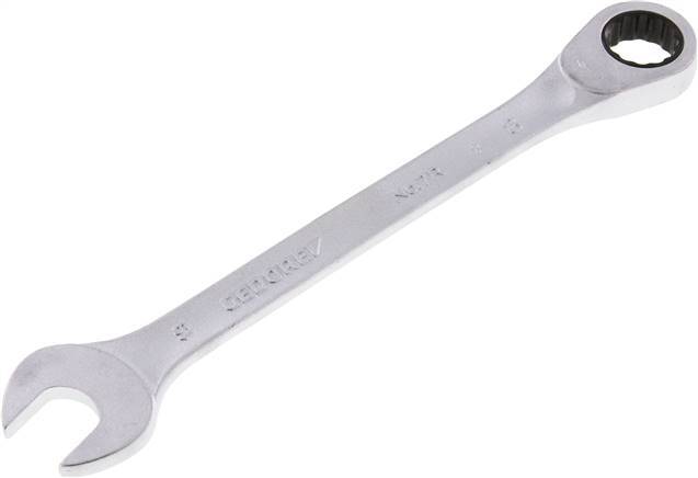 19mm Gedore Open End Wrench With Ratchet End