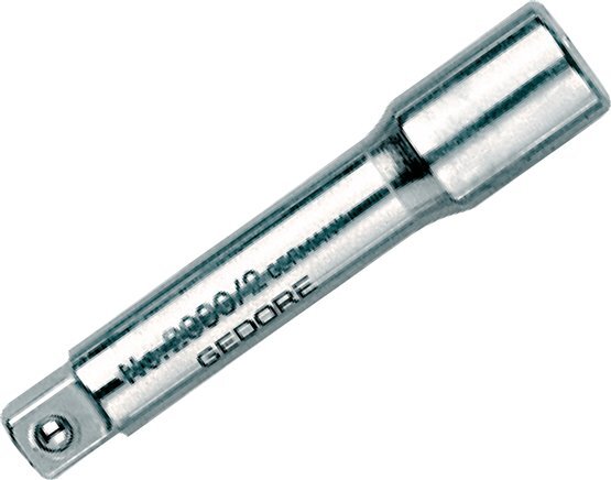 alargador Gedore de 1/4" (6,3 mm) de 50 mm con bloqueo de bola