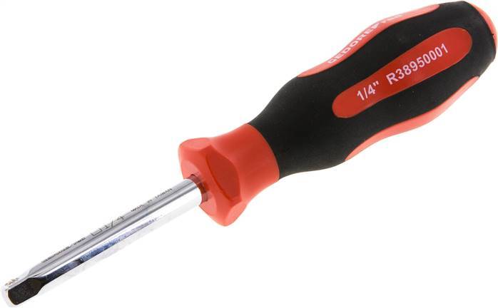 1/4" (6.3 mm) Gedore Red Square Grip With Ball Locking