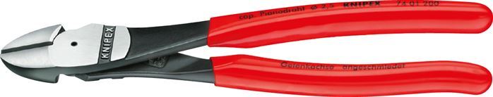 Knipex Power Pince coupante diagonale 180 mm poignées plastifiées