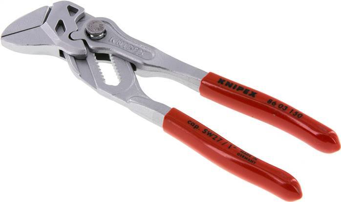 Knipex Schraubenschlüsselzange bis HEX 27mm Länge 150mm