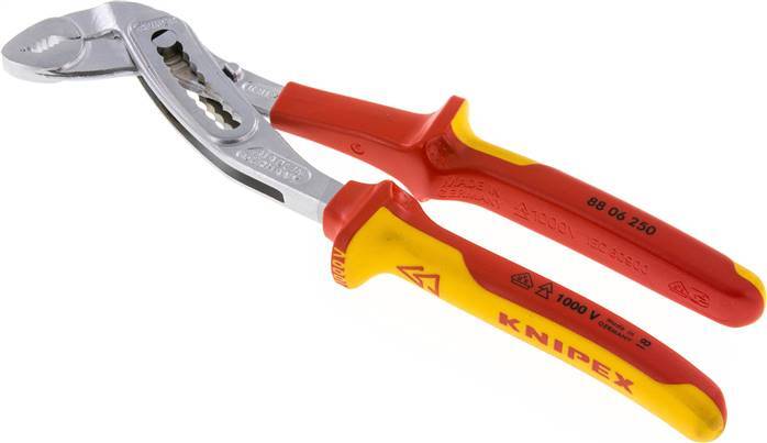 Knipex Alligator-Wasserpumpenzange 250mm VDE-geprüft bis zu 1000V