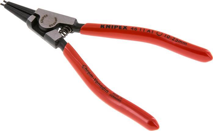 Alicates rectos para anillos de seguridad externos Knipex A1