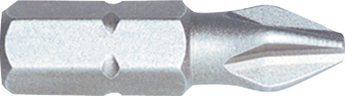 Wera PH1 Phillips Screwdriver Bit 1/4" (6.3mm)