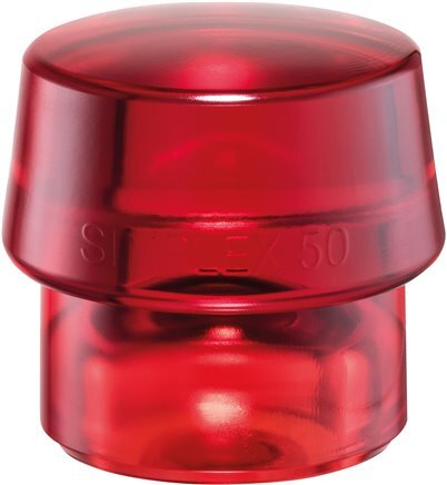 Simplex-Hammer Inserts Plastic Red 30mm