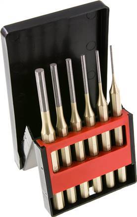 6-piece Set of Cotter Pin Drivers