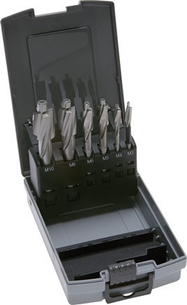 RUKO 6-Piece Counterbore Set M3 To M10 Thread Core Holes