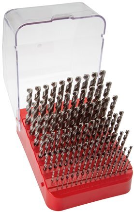 91-Piece Spiraalborenset DIN 338 N HSS-G 1 - 10 mm