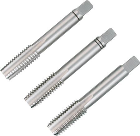 3-Piece Hand Thread Tap M 3x0.50 Standard Thread (DIN 352)