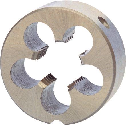 Filière ronde DIN EN 22568 Filetage standard M 3x0.50