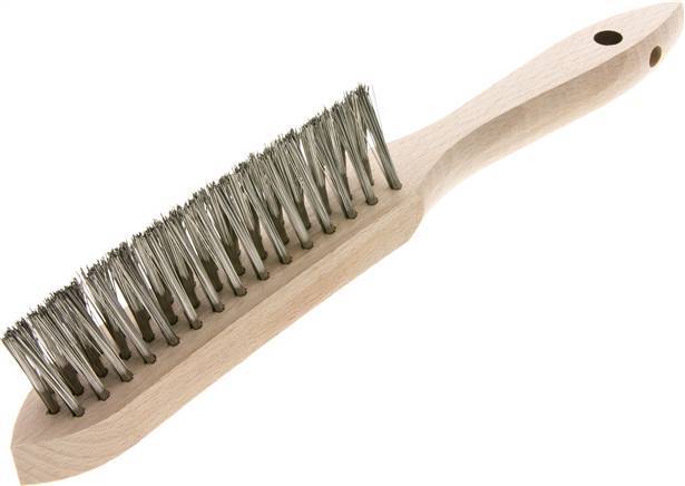 Brosse pour soudure d'angle Brosse en fil d'acier inoxydable lisse