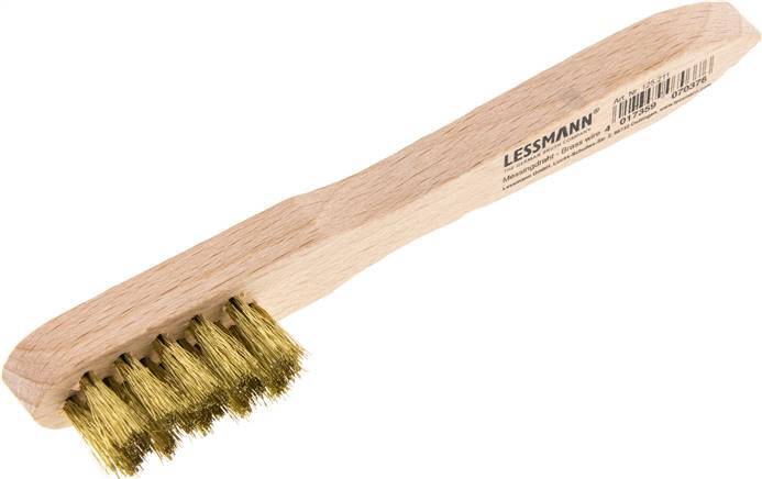 Brosse pour bougies d'allumage Fil de laiton ondulé