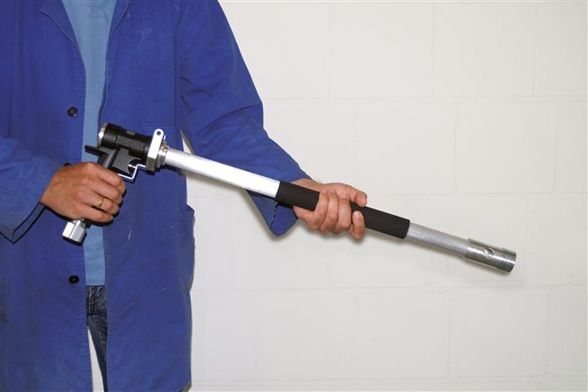 Cannon Air Blow Gun mit 600 mm längerer Standarddüse