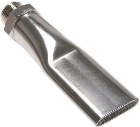 Softy Flat Nozzle G 3/8" Nickel-Plated Brass 350 l/min