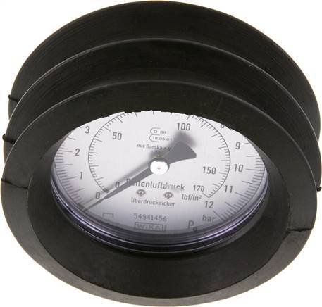 Manometer 80mm 0 - 12 bar G 1/4"