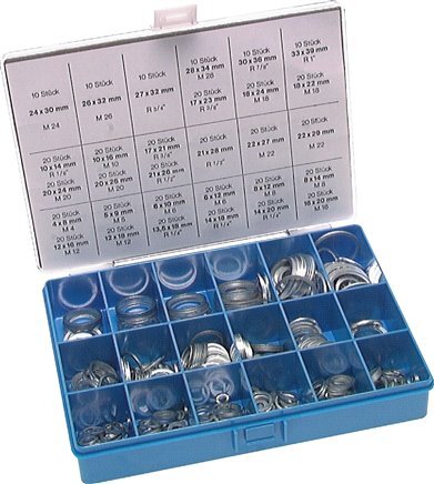 Kit de juntas de aluminio de 4 a 33 mm 540 piezas 