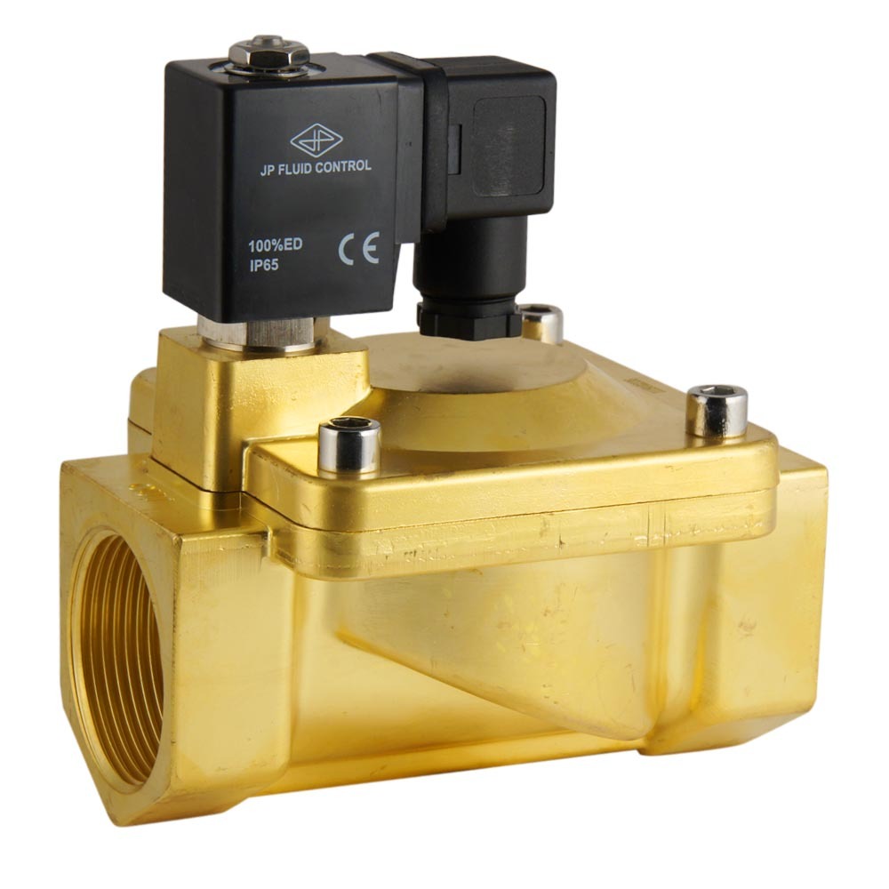 Solenoid Valve ST-IA 1-1/2'' brass EPDM 0,5-16bar 120V AC