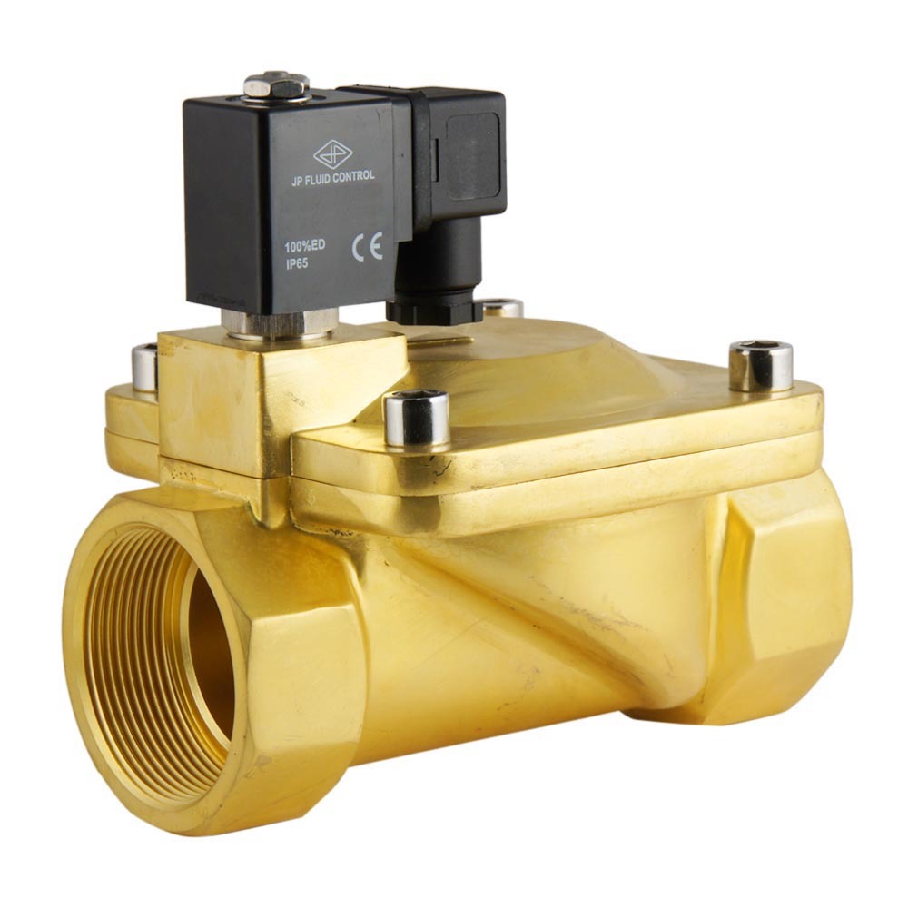 Solenoid Valve ST-IA 2'' brass EPDM 0,5-16bar 120V AC