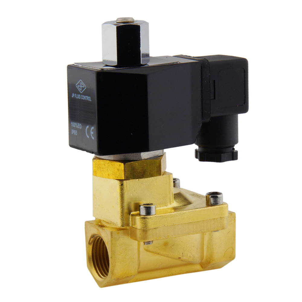 Solenoid Valve ST-IB 1/2'' NO brass EPDM 0,5-13bar 120V AC