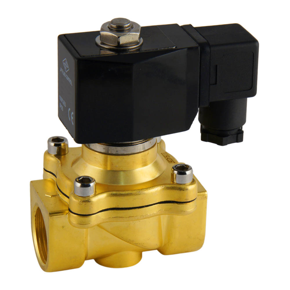 Solenoid Valve DF-SA 3/4'' brass EPDM 0-10bar 120V AC