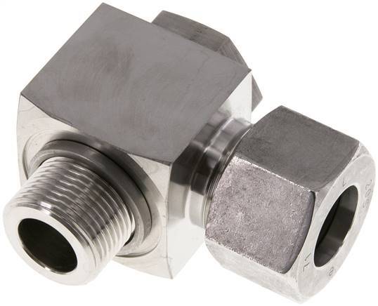 20S & G3/4'' Stainless Steel Swivel Joint Cutting Fitting with Male Threads 400 bar Rotatable ISO 8434-1