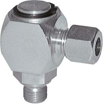 20S y M27x2 Racor giratorio de acero galvanizado con rosca macho DN 16250 bar NBR Giratorio ISO 8434-1