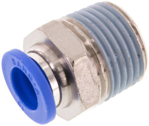 raccord enfichable 10mm x R1/2'' avec filetage mâle Laiton/PA 66 NBR