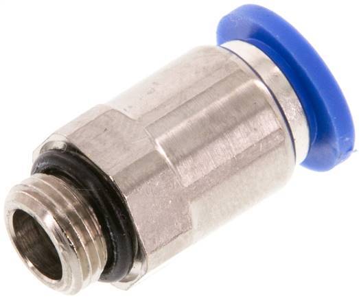 raccord enfichable 8mm x G1/8'' avec filetage mâle Laiton/PA 66 NBR