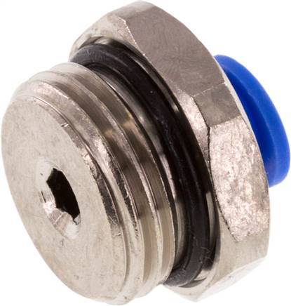 Raccord enfichable 6mm x G1/2'' avec filetage mâle Laiton/PA 66 NBR