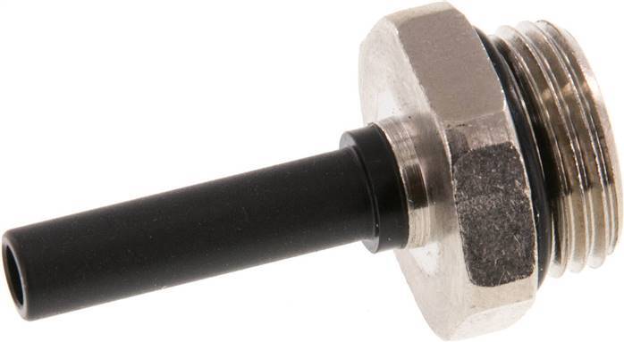 Raccord enfichable 6mm x G3/8'' avec filetage mâle Laiton/PA 66 NBR