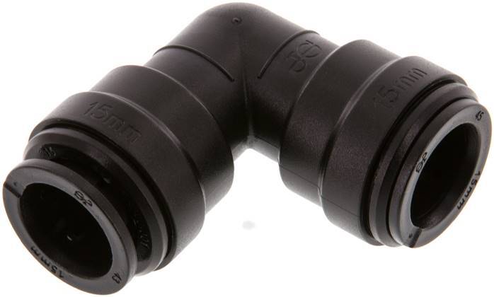 15mm 90deg Elbow Push-in Fitting POM NBR