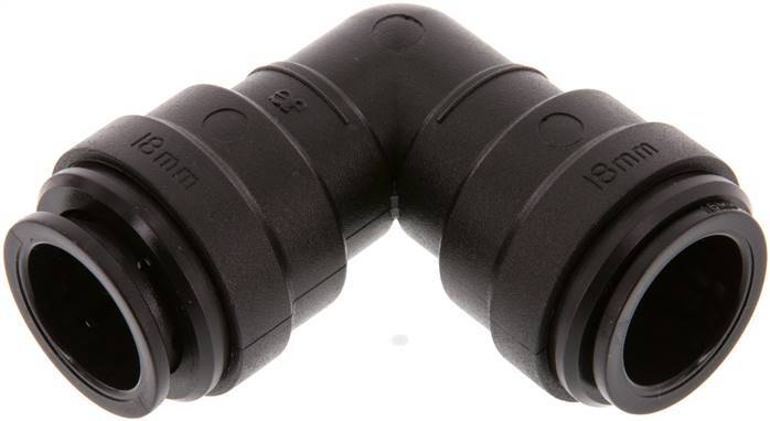 18mm 90deg Elbow Push-in Fitting POM NBR