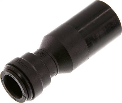 15mm x 28mm Push-in Fitting with Plug-in POM NBR